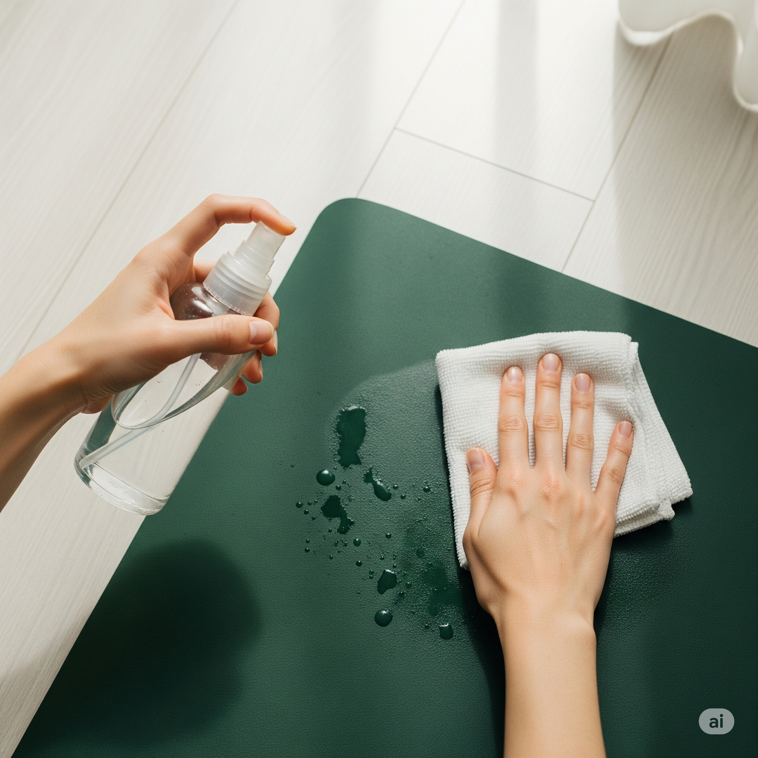 Jak czyścić matę do jogi? Kompletny przewodnik (+ przepis DIY)