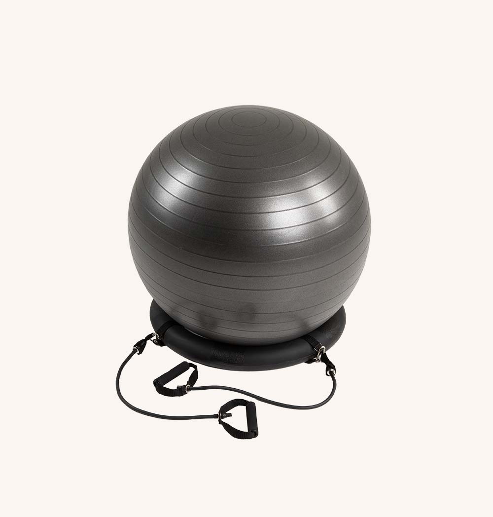 Pilates ball with Resistance Bands-1