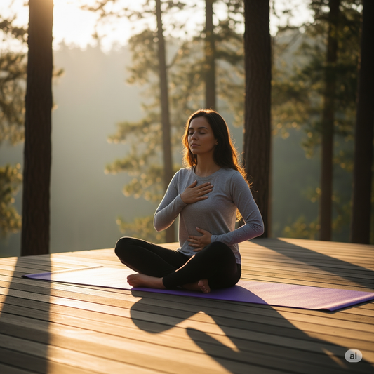 Praca z oddechem: Twój darmowy biohack na stres i energię. Poznaj 3 techniki dla początkujących.