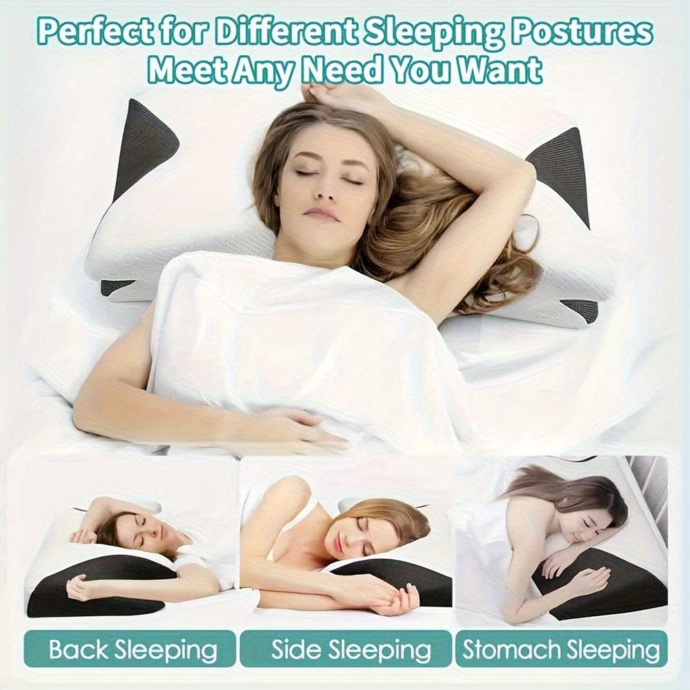 Orthopedic Neck Pillow with Sleep Aid-2