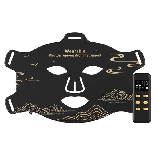 Red LED Infrared Anti-Aging Mask-0