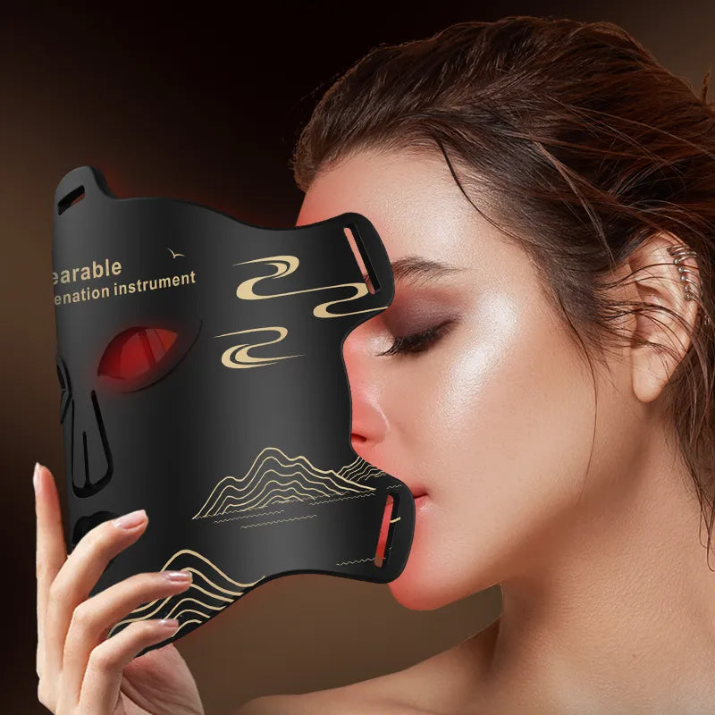 Red LED Infrared Anti-Aging Mask-2